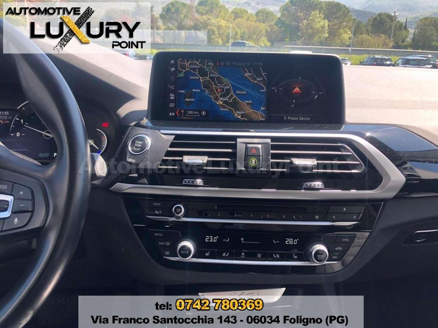 BMW X3  xdrive20d xLine 190cv auto PRONTA CONSEGNA